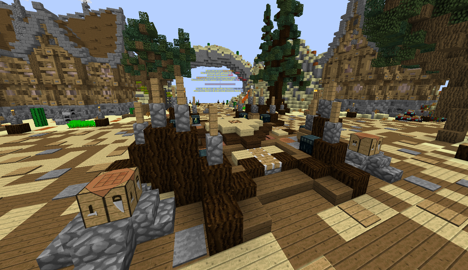 Пвп серваки майнкрафт. Box PVP Minecraft. Minecraft Training ground