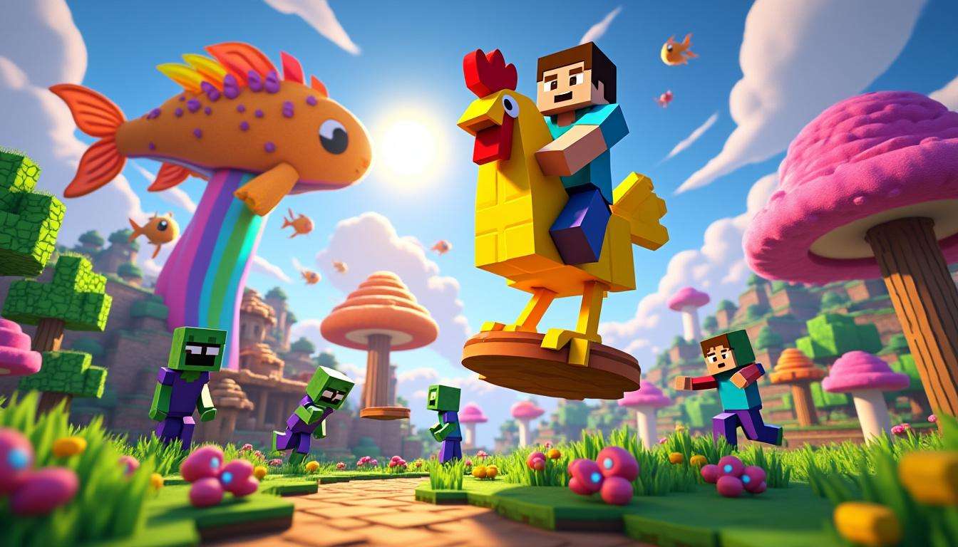découvrez craftmine, le snapshot du 1er avril de minecraft qui surprend tout le monde par son humour et sa qualité étonnante. plongez dans une expérience hilarante et inattendue qui ravira les fans du jeu !