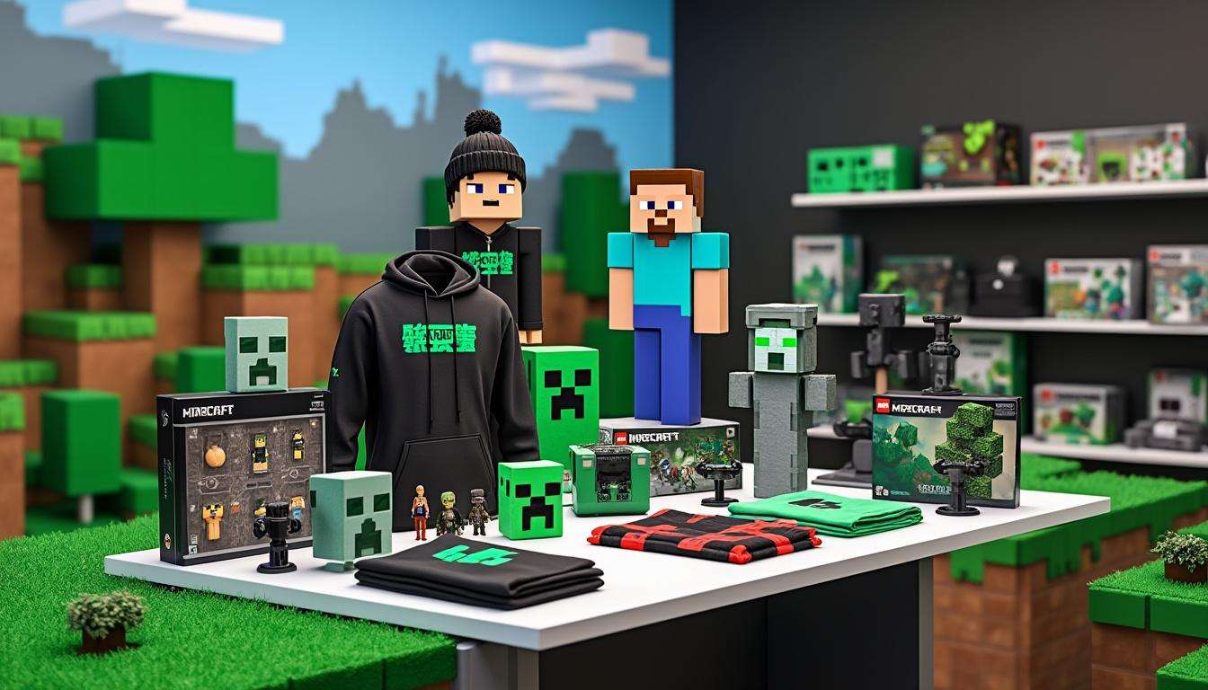 tout savoir sur les meilleurs produits dérivés minecraft en 2025