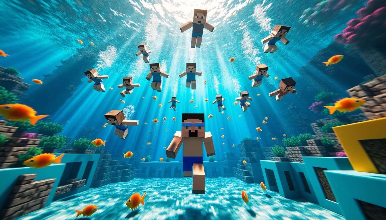 Aisance aquatique minecraft : améliorer ses compétences de nage facilement en 2025