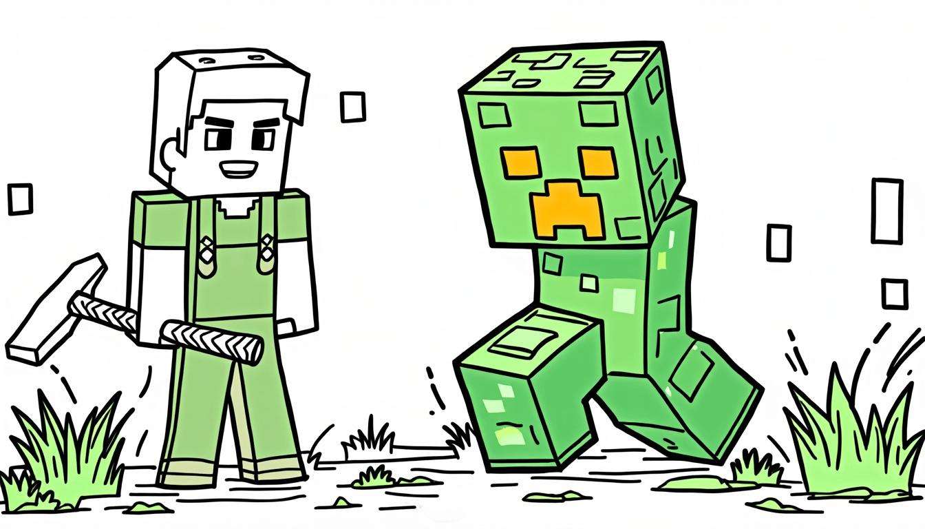 découvrez une sélection de dessins minecraft à colorier gratuits, accompagnés d’astuces et d’idées créatives pour permettre aux enfants de laisser libre cours à leur imagination tout en s’amusant.