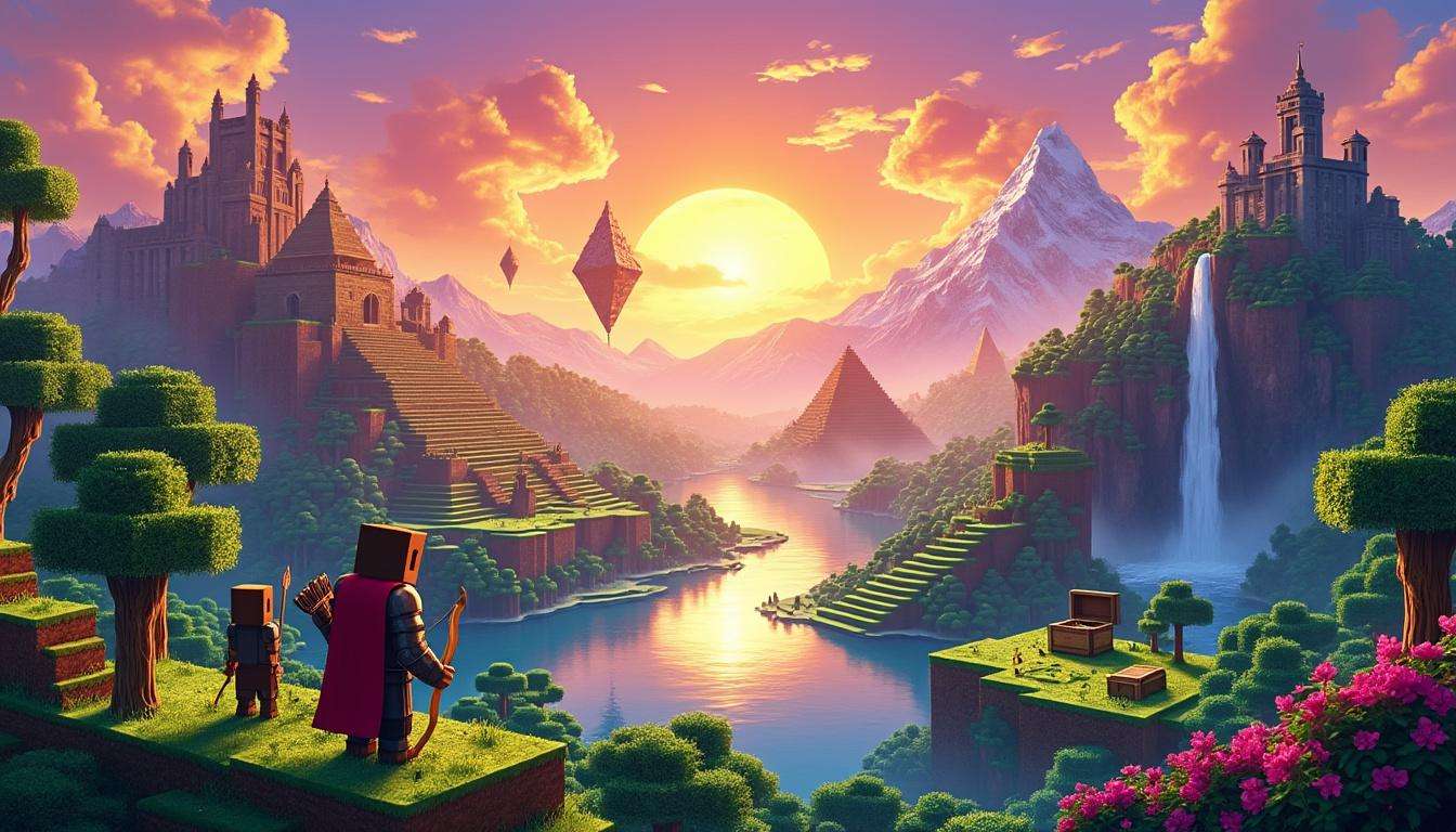 Les meilleures maps aventure multijoueur minecraft à tester en 2025