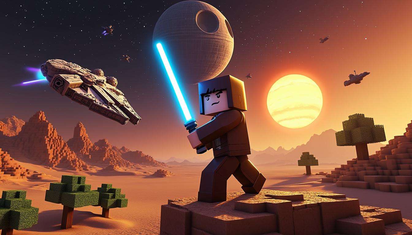 explorez les mondes fascinants de star wars grâce aux meilleures maps minecraft à découvrir en 2025. plongez dans des aventures épiques, recréez vos scènes préférées et vivez une expérience galactique inédite !