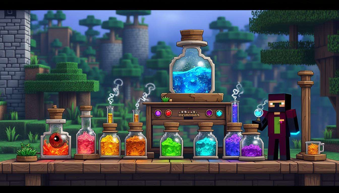 Potion de lenteur minecraft : fabrication, utilisation et astuces pour ralentir vos ennemis