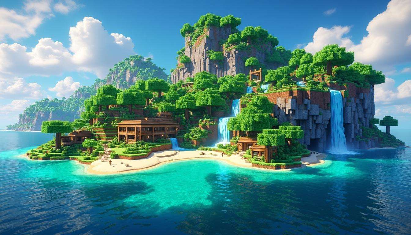 Top seeds minecraft pour créer une île incroyable en 2025