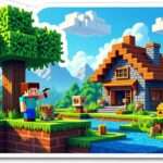 autocollant minecraft : comment personnaliser votre univers pixelisé ? découvrez comment personnaliser facilement votre univers minecraft avec des autocollants originaux ! conseils, idées créatives et inspirations pour donner une touche unique à votre monde pixelisé.