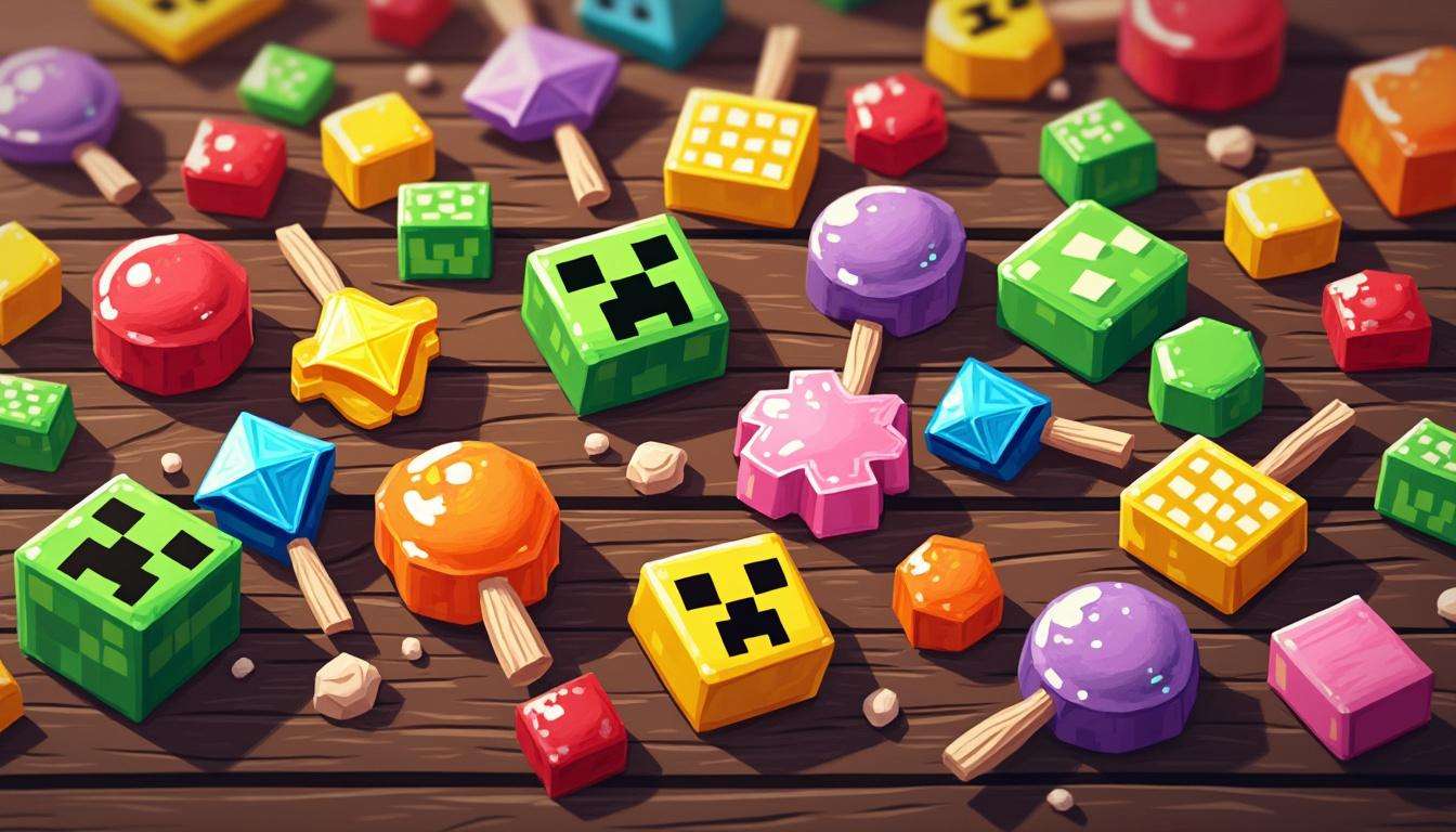 découvrez des idées originales et des recettes faciles pour créer des bonbons inspirés de l'univers minecraft. surprenez petits et grands avec des douceurs créatives à réaliser chez vous !