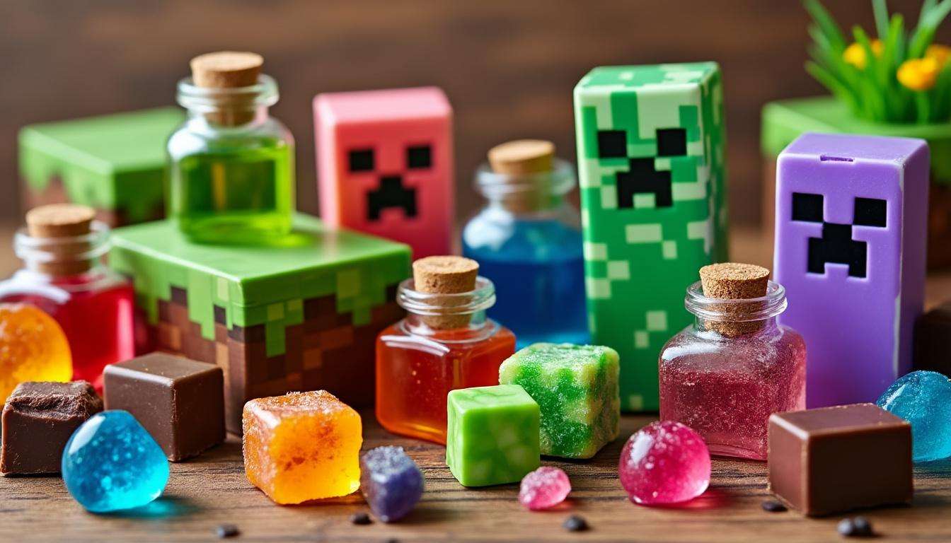 bonbon minecraft : idées originales et recettes faciles à réaliser