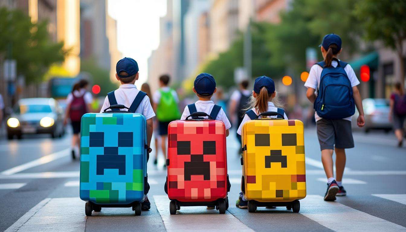 découvrez notre guide 2025 pour choisir le meilleur cartable à roulettes minecraft : conseils, comparatif des modèles, avis et astuces pour bien préparer la rentrée scolaire.