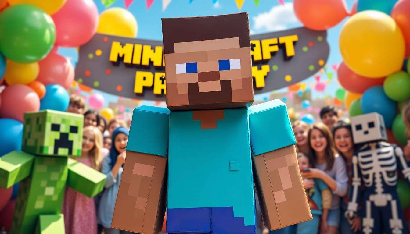 découvrez nos astuces simples et créatives pour fabriquer un déguisement steve minecraft réussi et impressionner lors de votre prochaine fête costumée ! conseils, matériel, tutoriel pas à pas et idées originales au rendez-vous.