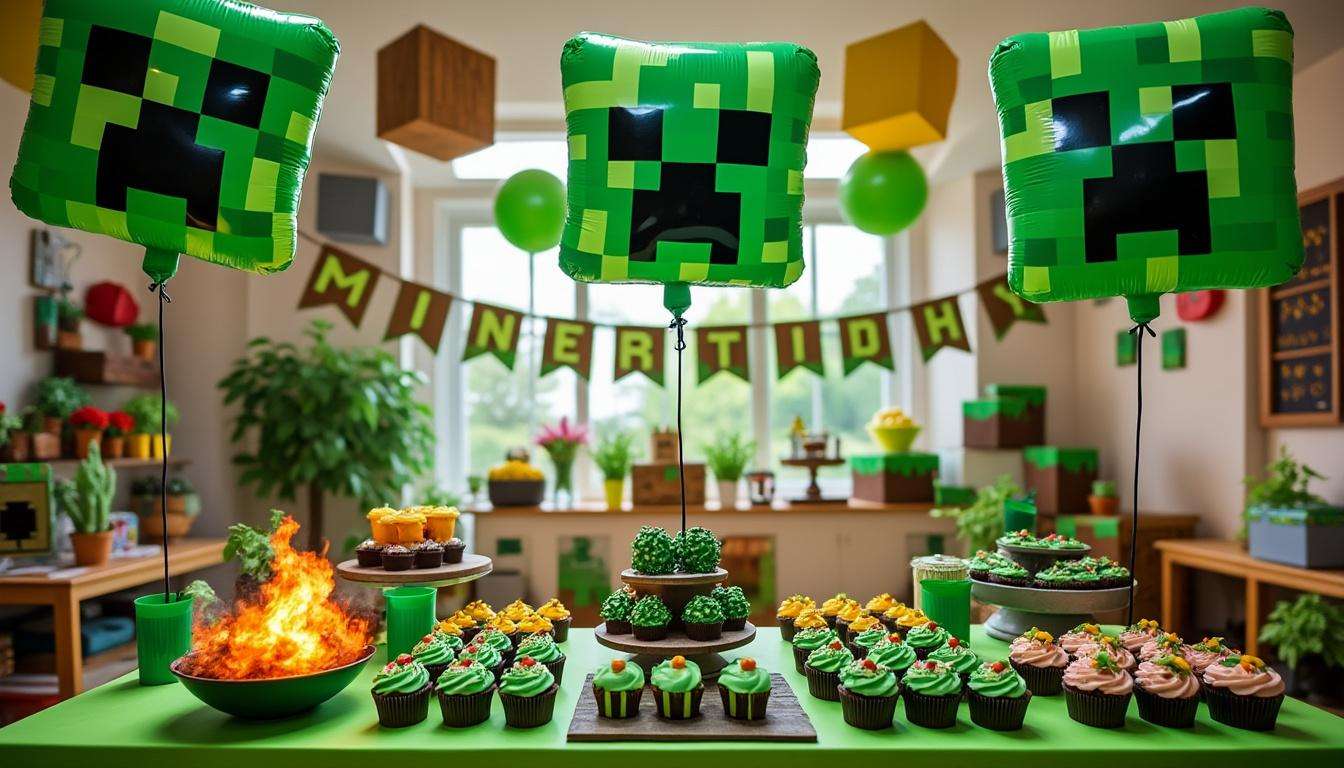 découvrez comment organiser un anniversaire inoubliable sur le thème minecraft en 2025 : idées originales, conseils pratiques et astuces pour une fête réussie qui émerveillera petits et grands fans du jeu !