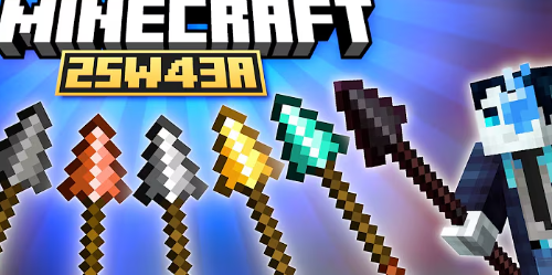Analyse de la Snapshot Minecraft 25W43A : Refonte de la Lance, Révision de la Durabilité et Nouvelle Commande Chronomètre