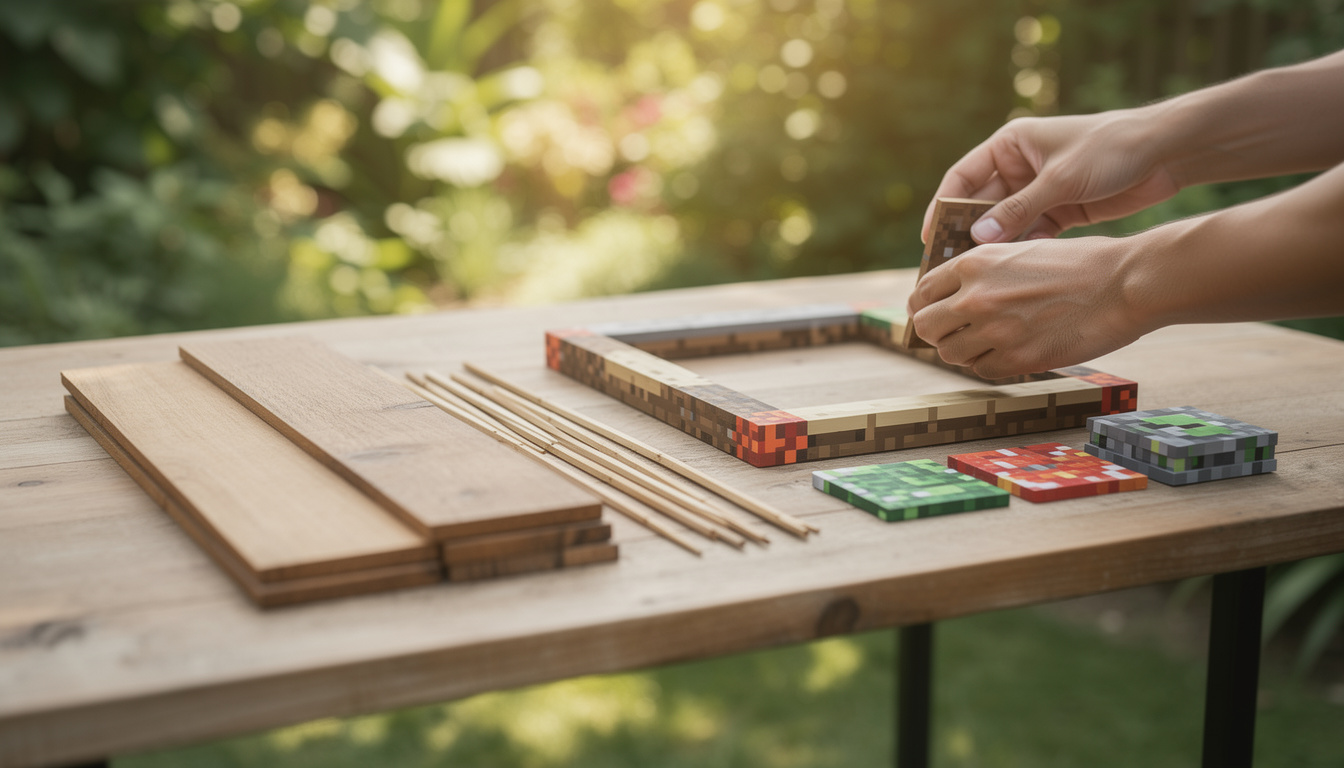 Comment créer un cadre minecraft personnalisé facilement