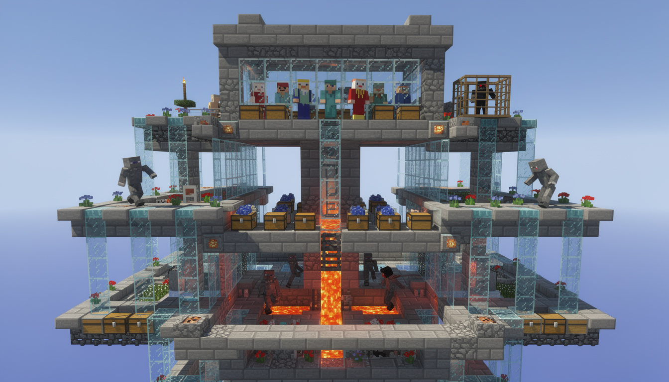 découvrez comment créer une ferme à fer efficace dans minecraft pour optimiser votre récolte de lingots et améliorer votre équipement rapidement.