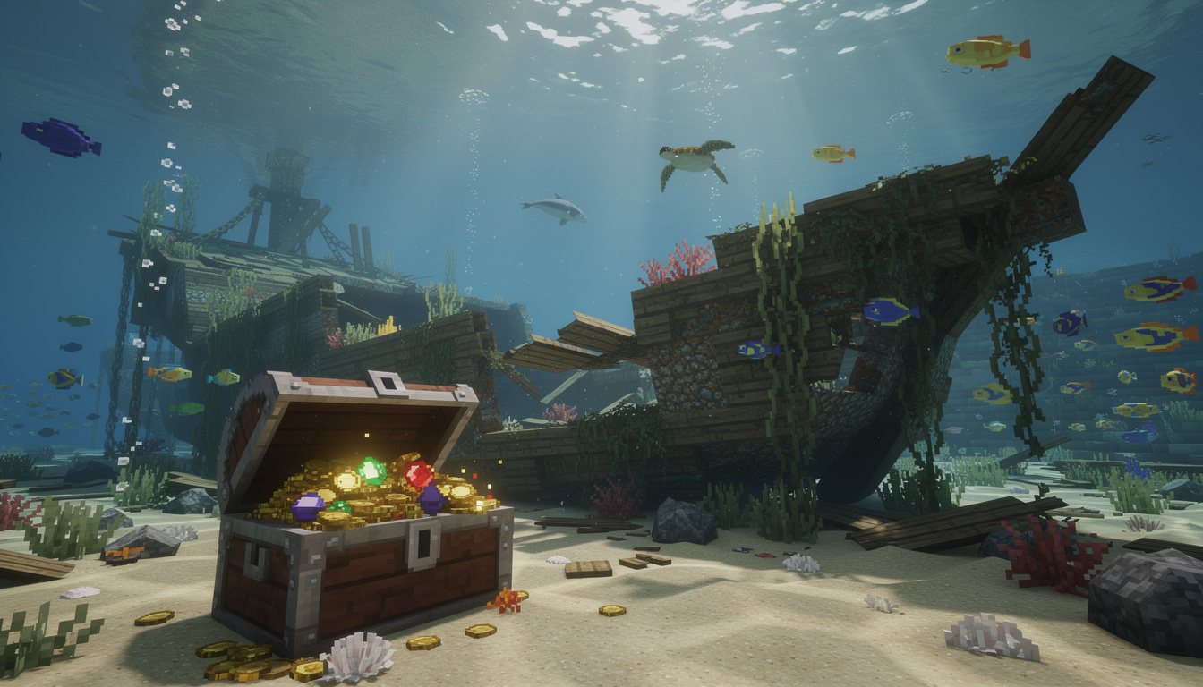 explorez l'épave de navire dans minecraft avec notre guide complet, découvrez comment la trouver, l'explorer et profiter de nos astuces pour maximiser votre aventure sous-marine.