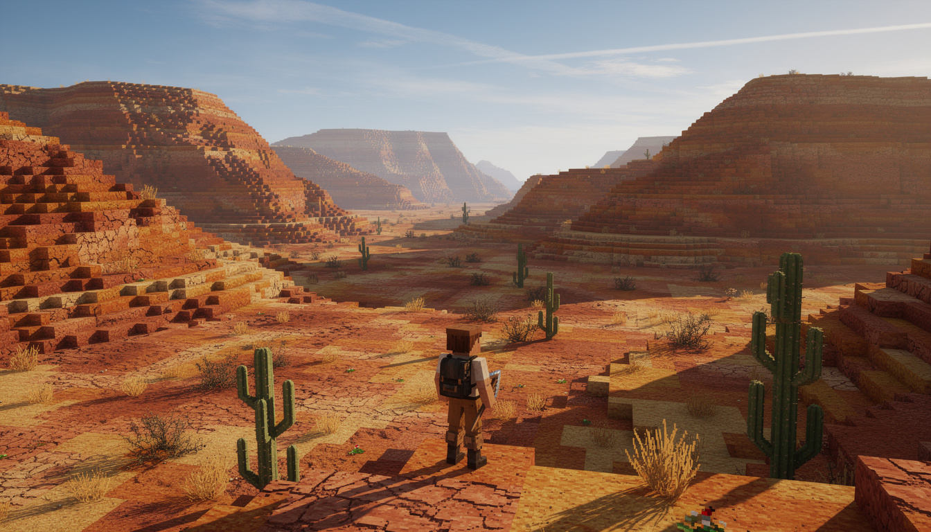 Explorer les badlands minecraft : guide complet pour débutants