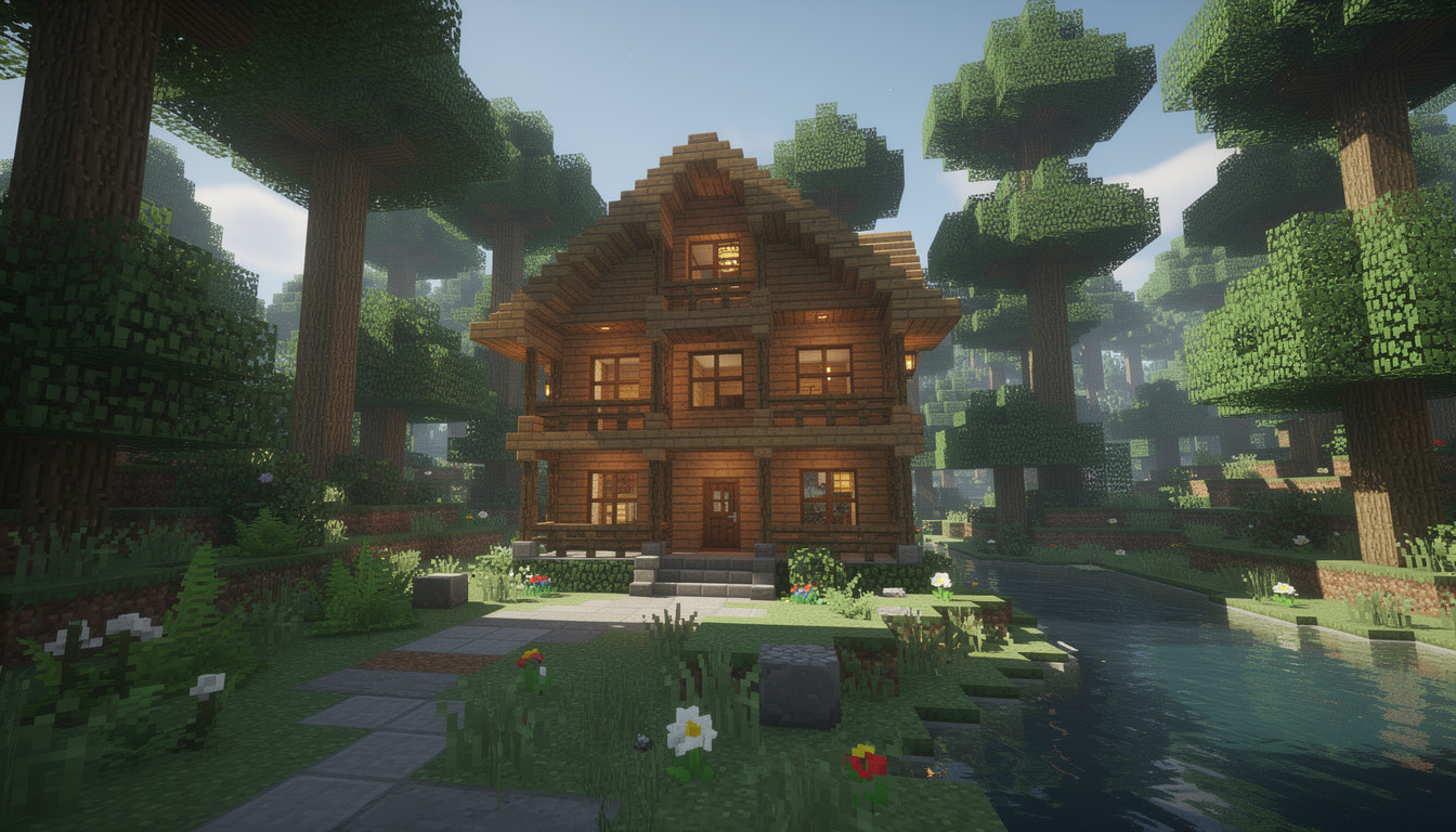 découvrez nos astuces pour construire la maison minecraft en bois idéale, alliant esthétique et fonctionnalité pour votre aventure de jeu.