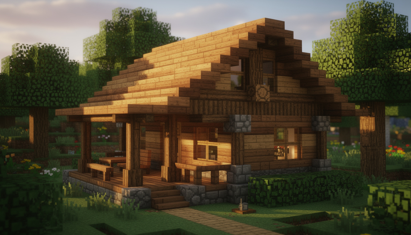 Maison minecraft en bois : astuces pour construire la maison idéale