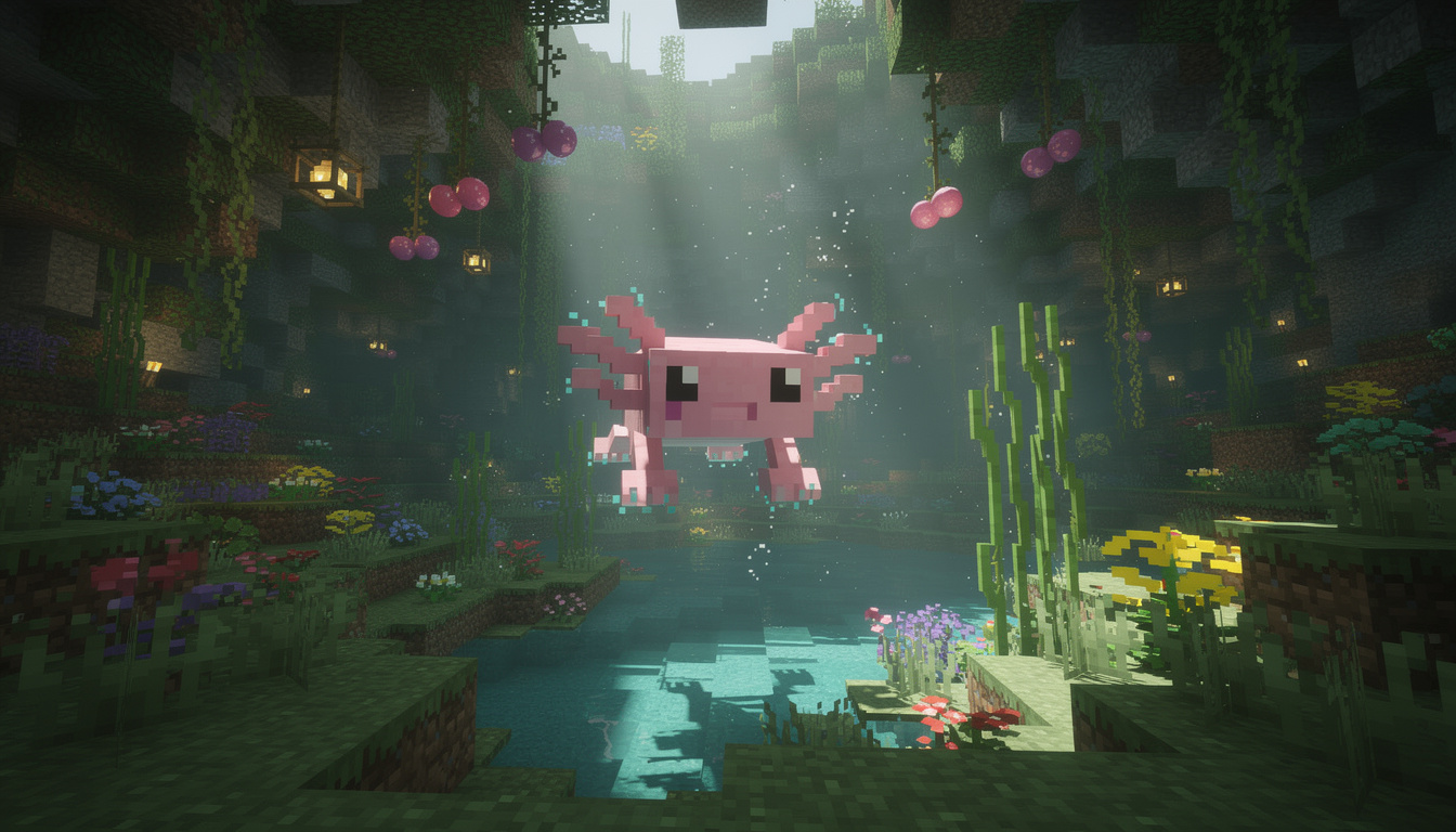 découvrez tout sur l'axolotl dans minecraft avec notre guide complet : astuces, conseils et informations essentielles pour bien l'apprivoiser et l'utiliser dans le jeu.