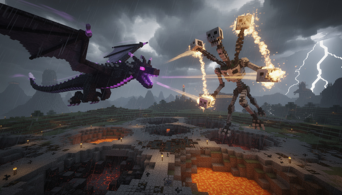 Tout savoir sur les boss dans minecraft et comment les vaincre