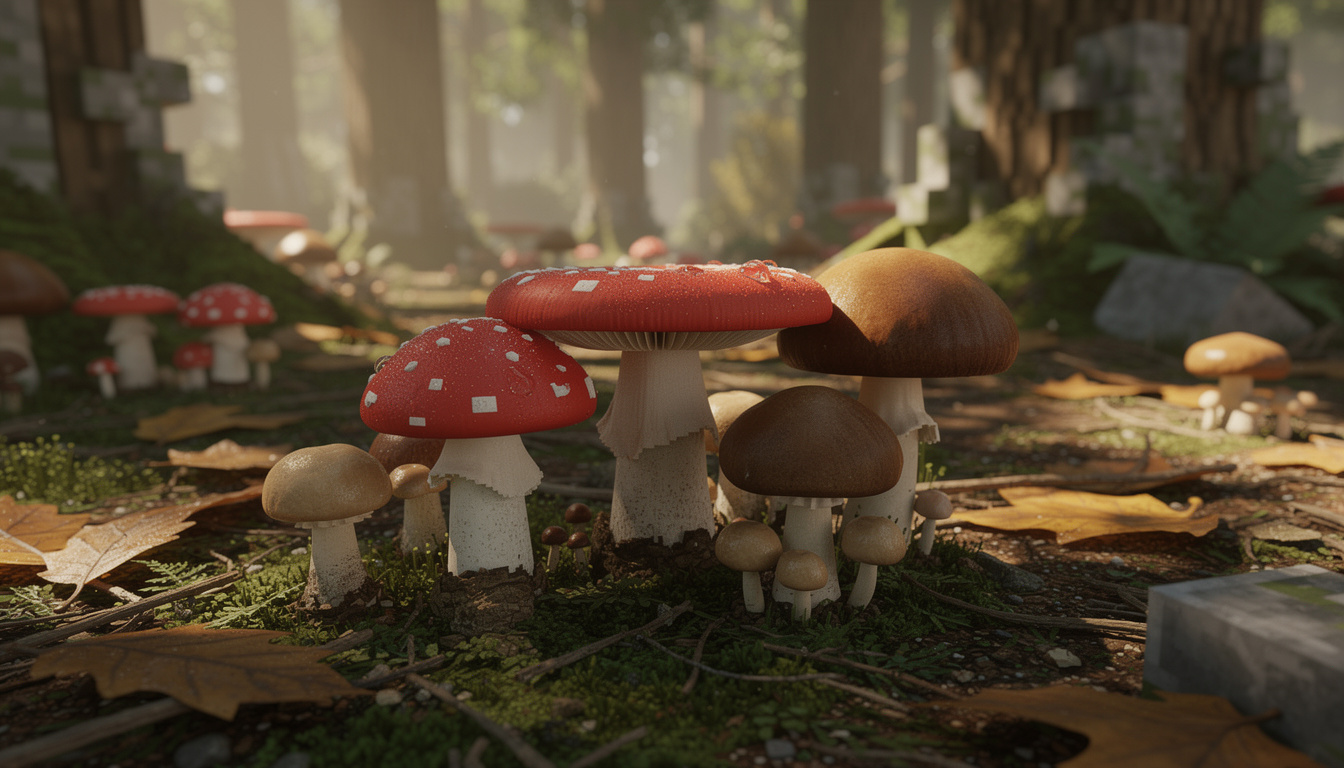 Tout savoir sur les champignons dans minecraft : guide complet et astuces