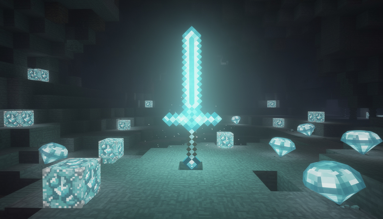 découvrez comment obtenir facilement une épée en diamant dans minecraft et apprenez les astuces pour l’améliorer efficacement afin de renforcer votre équipement.