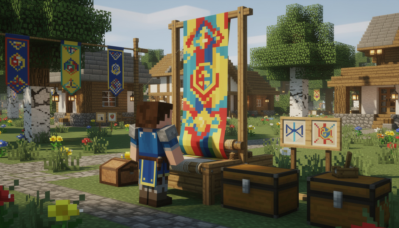 apprenez à créer et personnaliser un drapeau minecraft facilement grâce à notre guide étape par étape, parfait pour ajouter une touche unique à votre jeu.