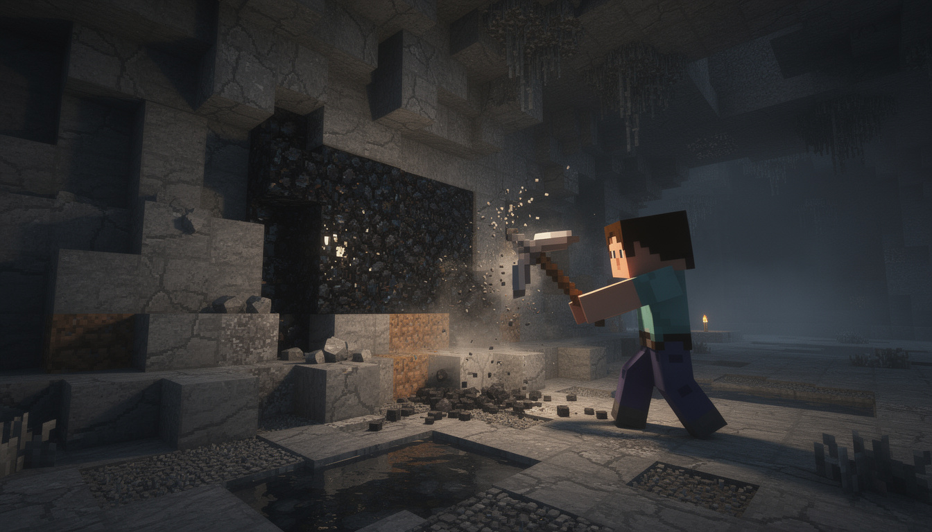 Comment trouver et utiliser la couche charbon dans minecraft