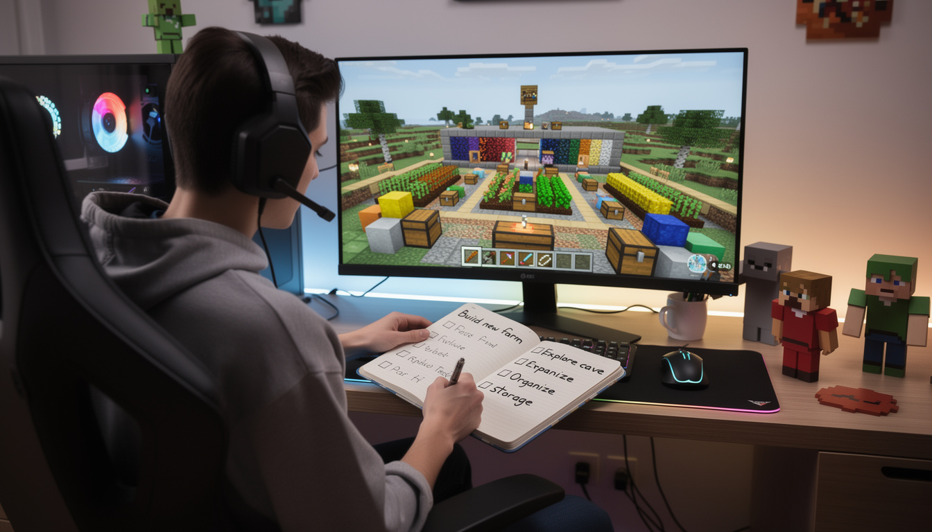 découvrez comment utiliser un cahier de texte dans minecraft pour améliorer votre organisation et suivre efficacement vos objectifs de jeu.