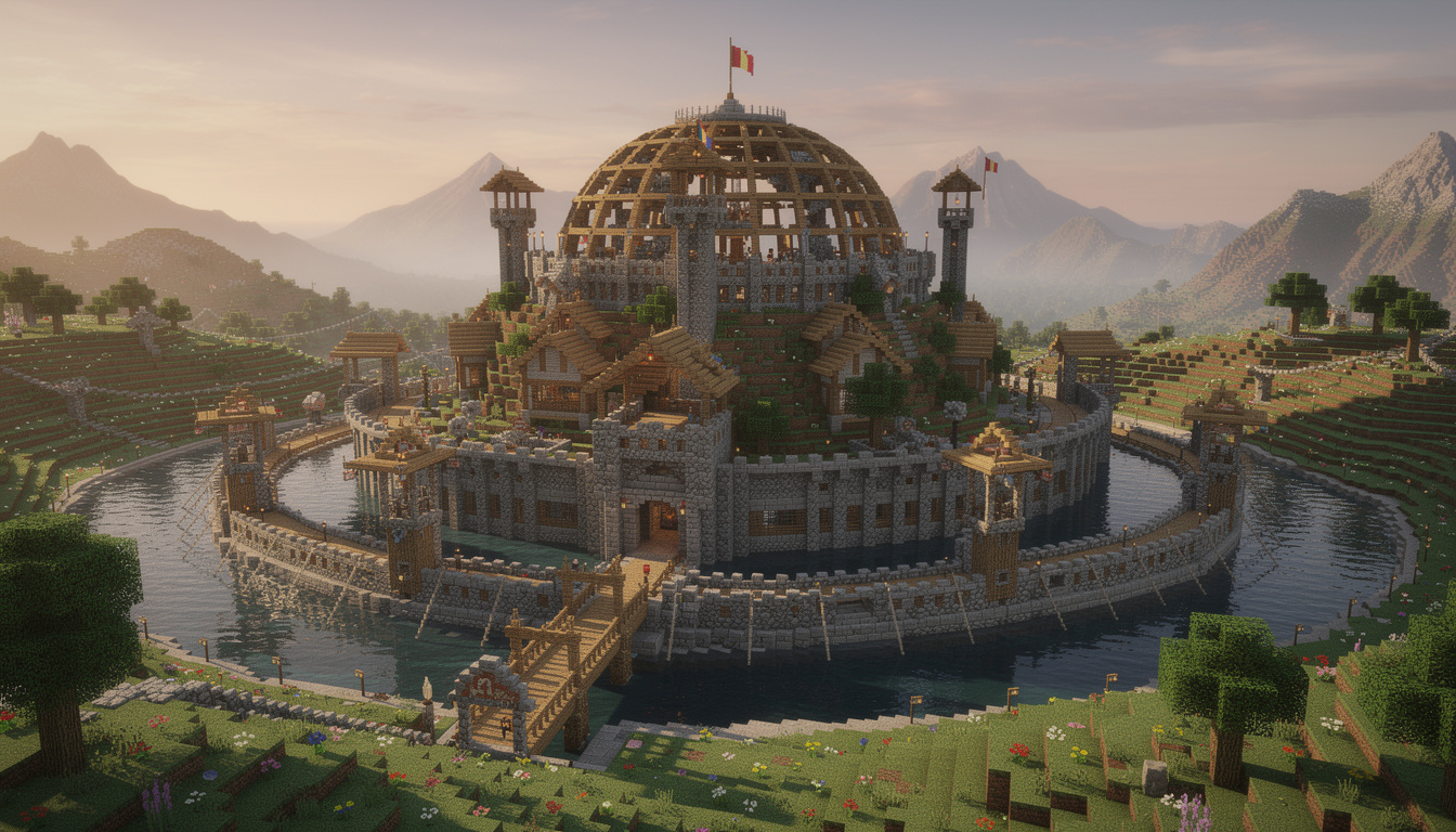 découvrez comment construire un dôme minecraft à la fois sécurisé et esthétique pour protéger votre base tout en lui donnant un style unique.