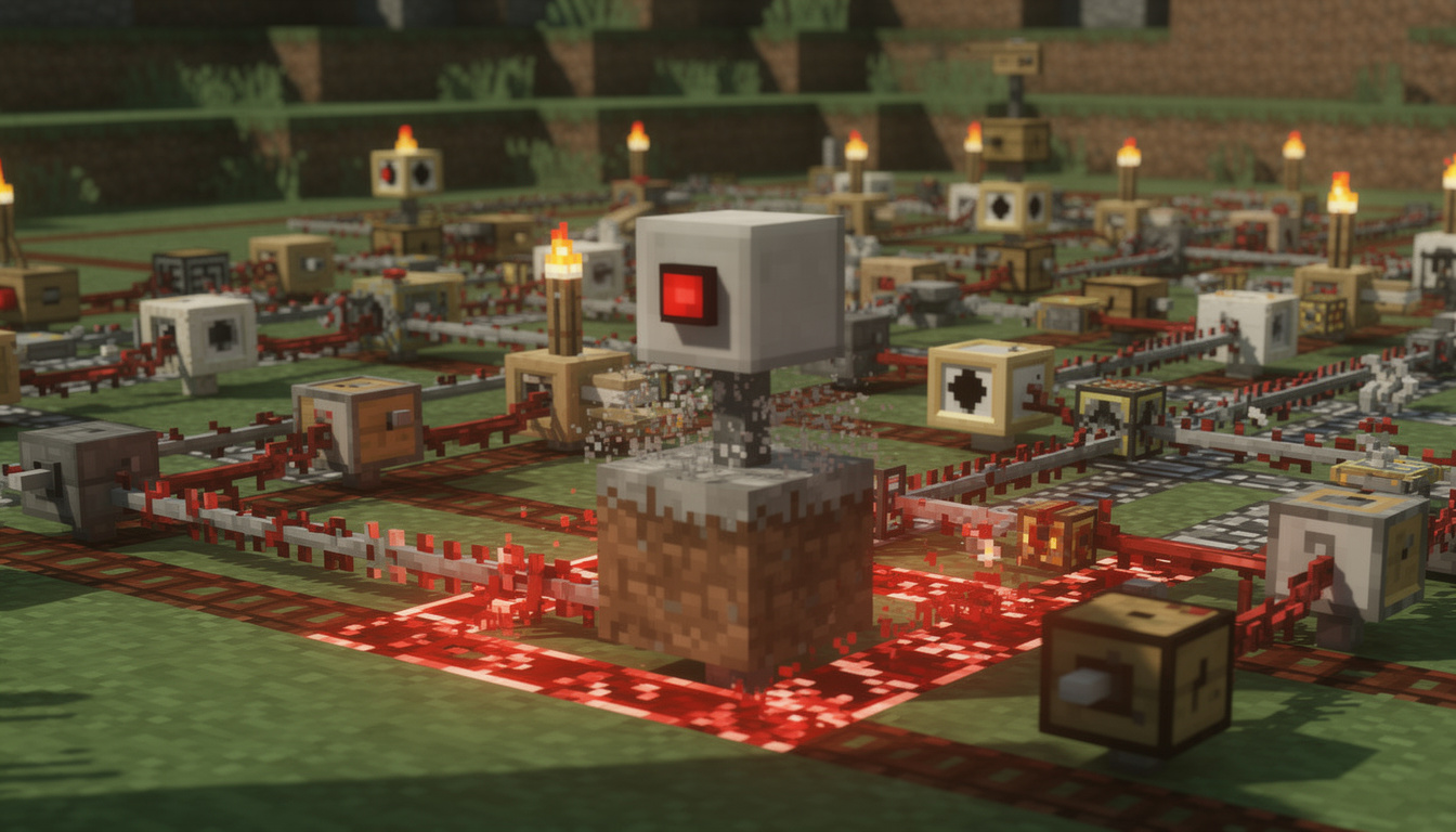 Observer dans minecraft : comment utiliser ce bloc pour automatiser vos constructions