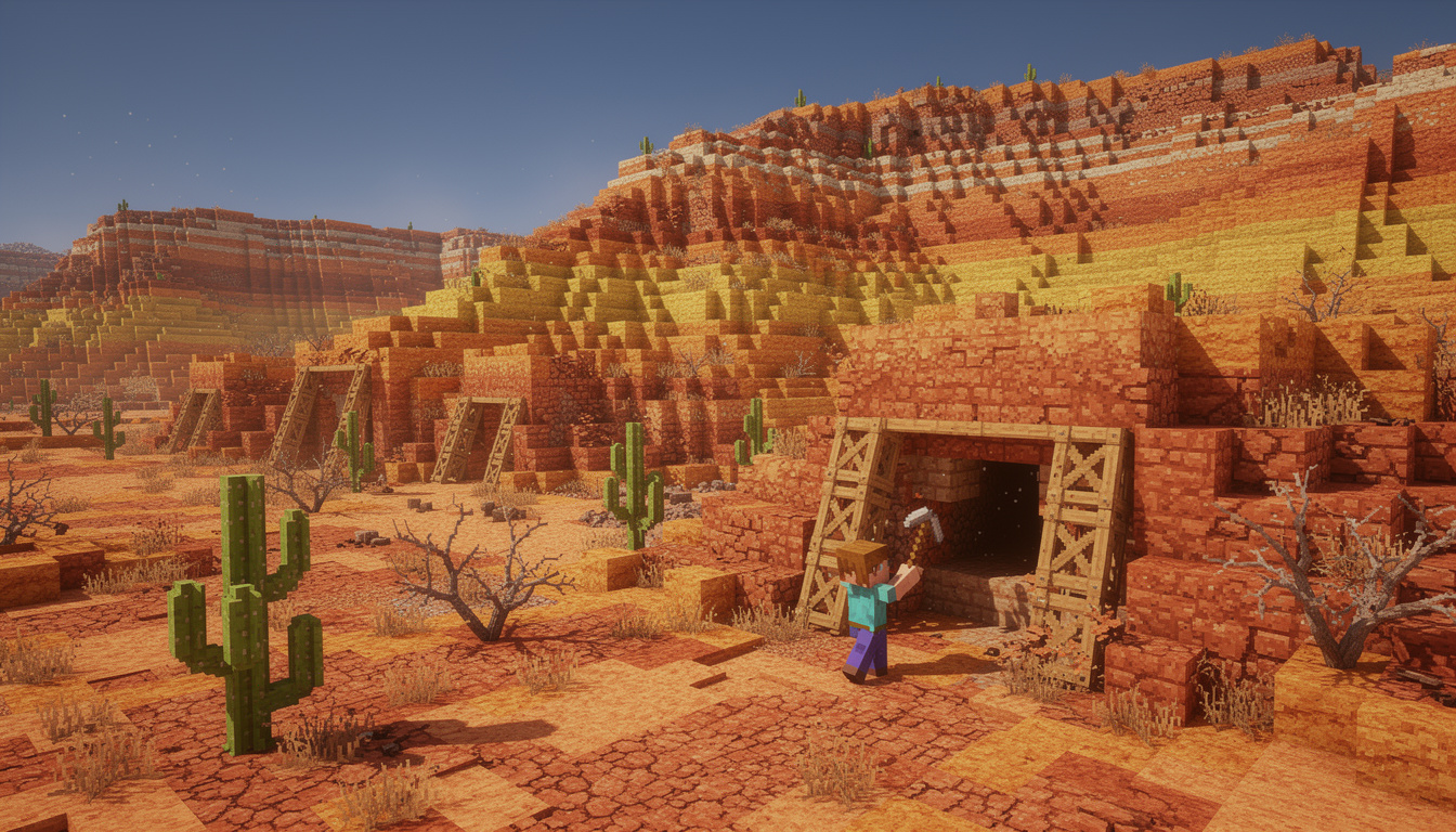 Tout savoir sur badland minecraft et ses mécanismes uniques