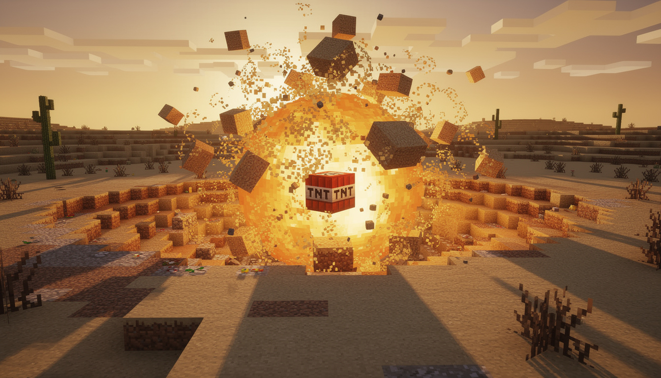 Tout savoir sur la tnt dans minecraft : astuces et utilisations