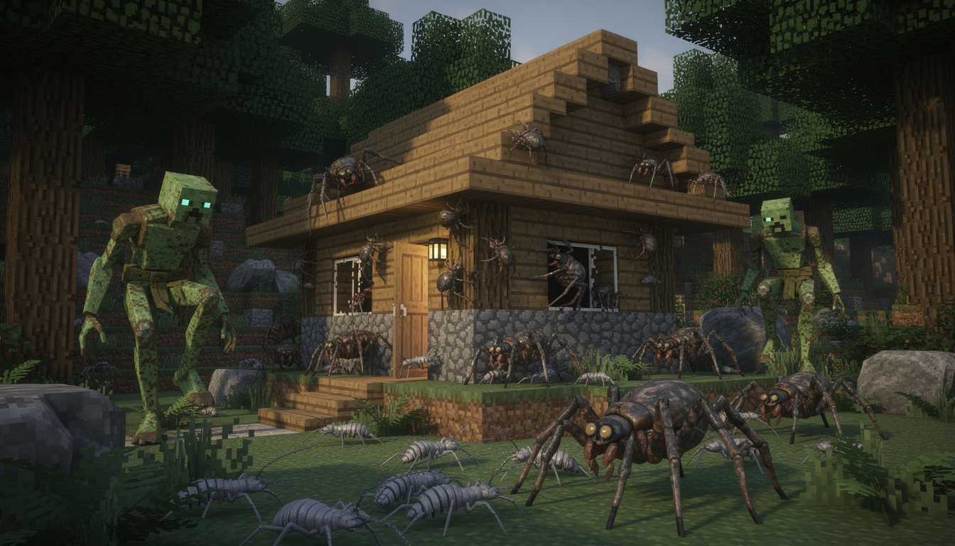Tout savoir sur le fléau des arthropodes dans minecraft