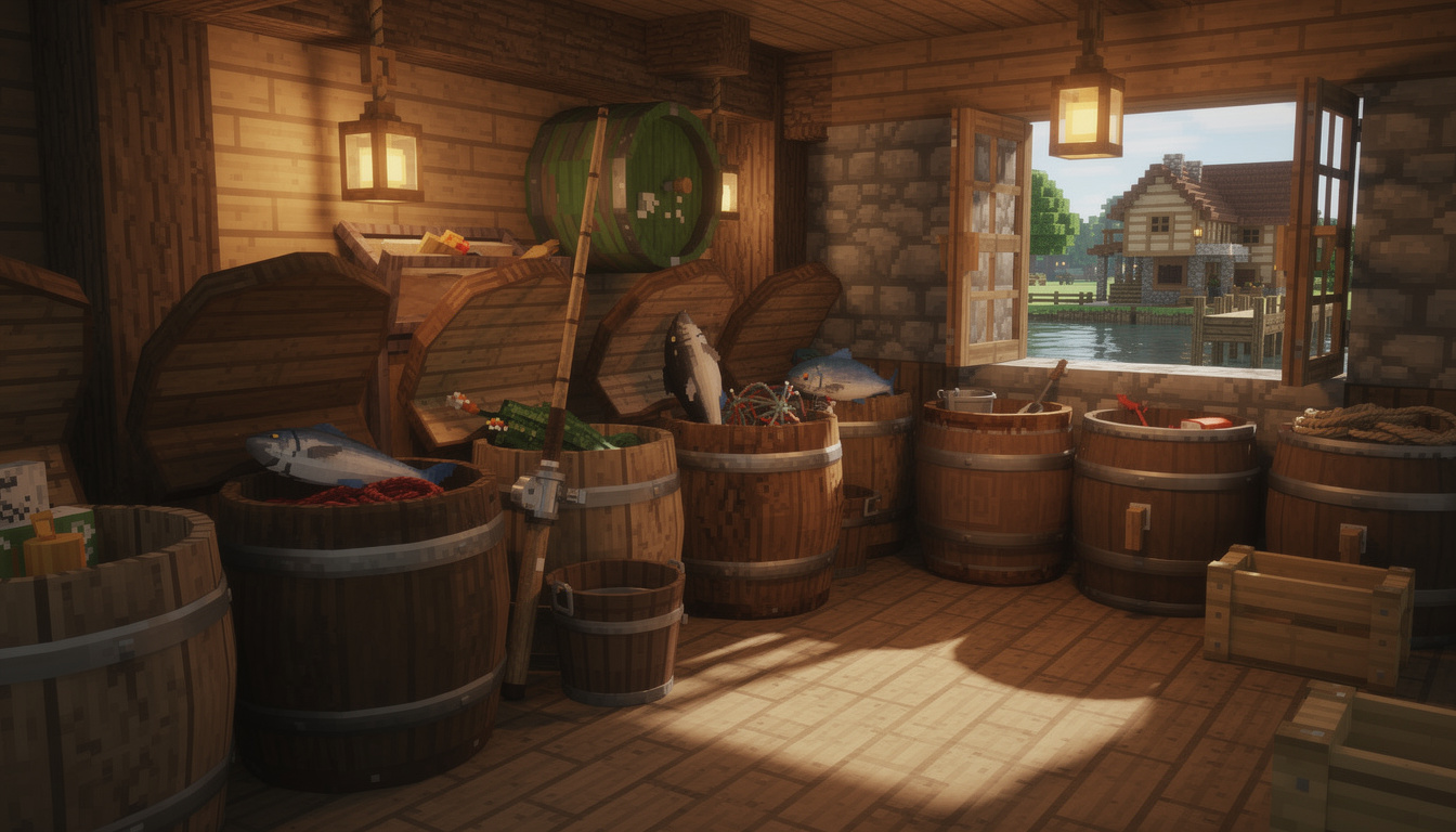 Tout savoir sur les barrels dans minecraft