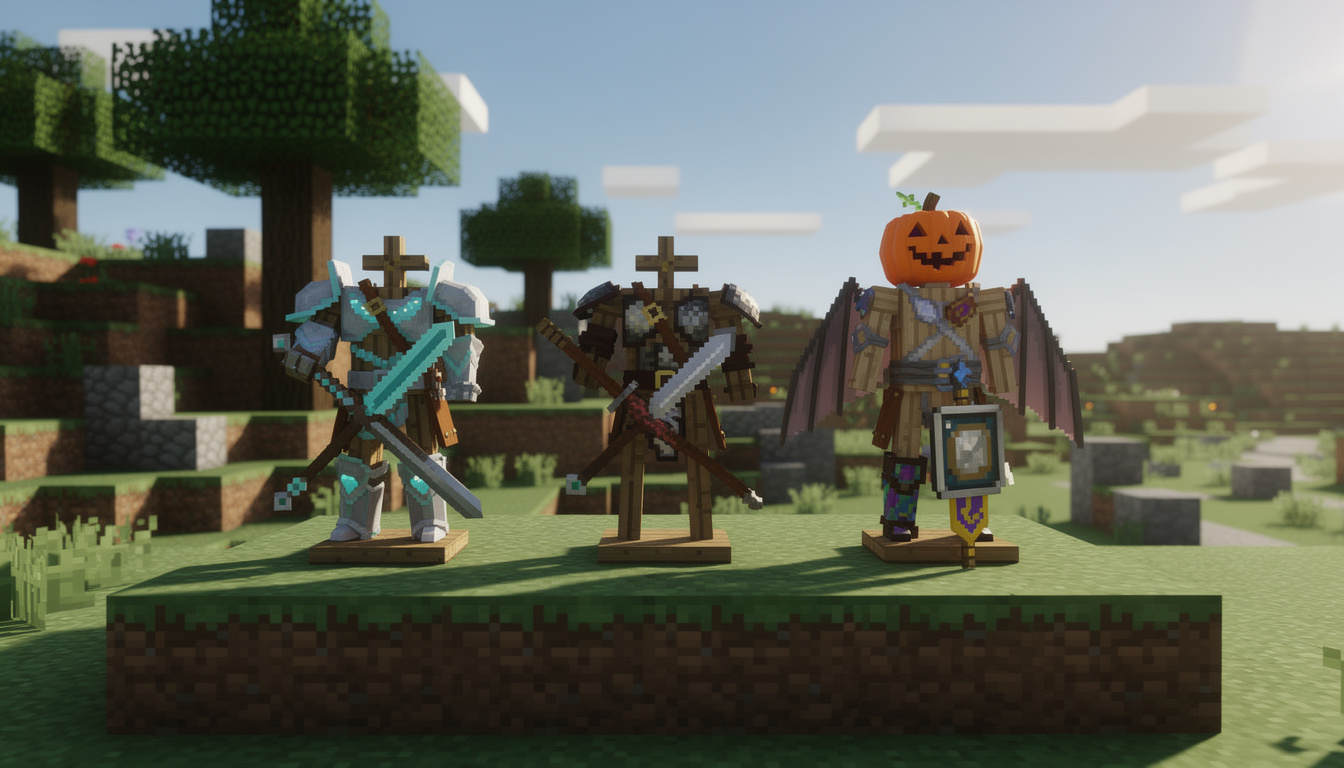 Tout savoir sur l’utilisation des armorstands dans minecraft