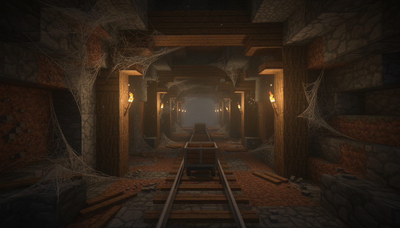 explorez les mystères des puits de mine abandonnés dans minecraft et découvrez leurs secrets cachés pour enrichir votre aventure.