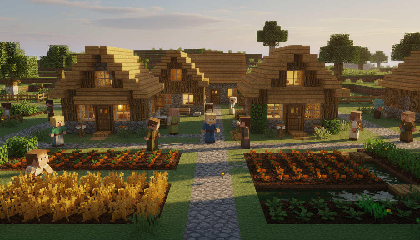 Découvrir un village minecraft : guide complet pour les débutants
