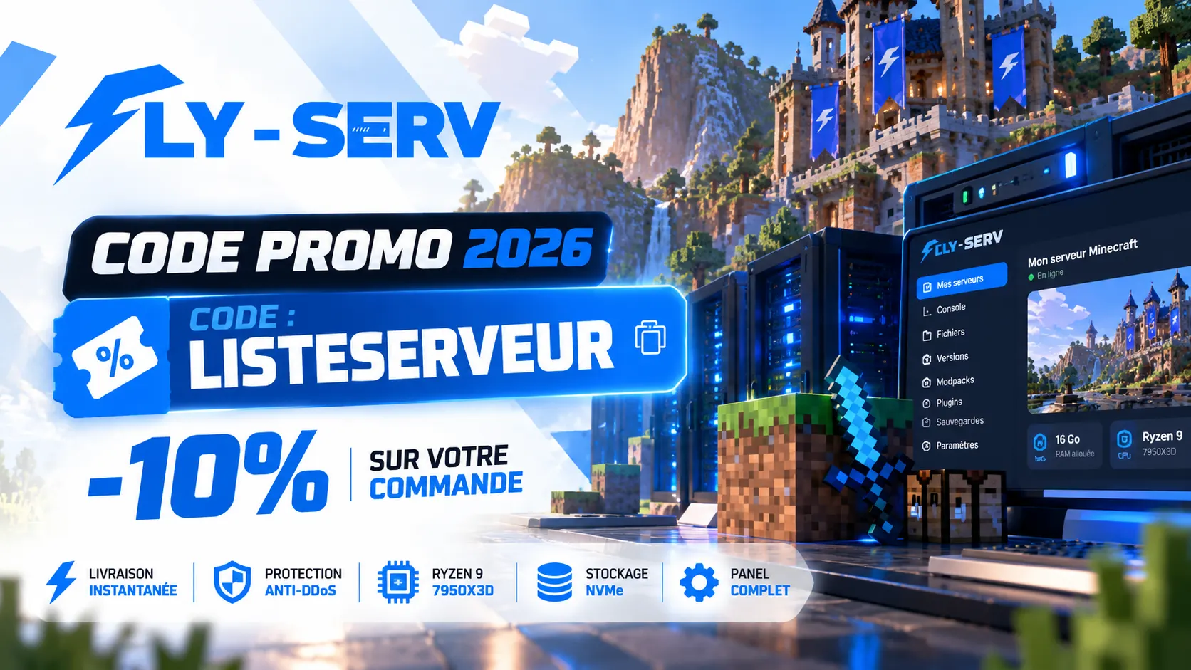 Code promo Fly Serv
