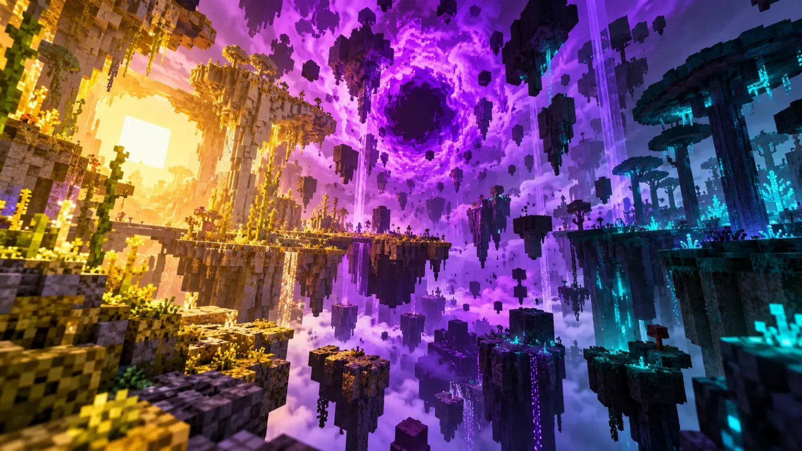 Tout sur la nouvelle dimension Minecraft The Sift