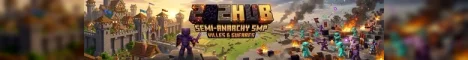 Bannière du serveur Minecraft 2B2HUB SMP/ANARCHY