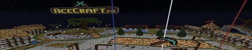 Bannière du serveur Minecraft AceCraft