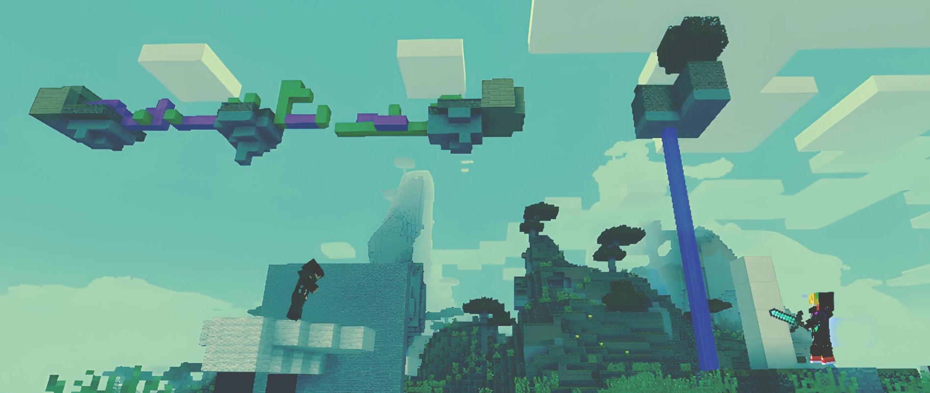 Bannière du serveur Minecraft AjaxMC