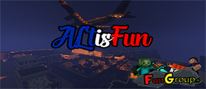 Bannière du serveur Minecraft AltisFunv5 - FunGroup.fr