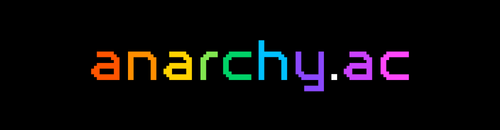Bannière du serveur Minecraft Anarchy