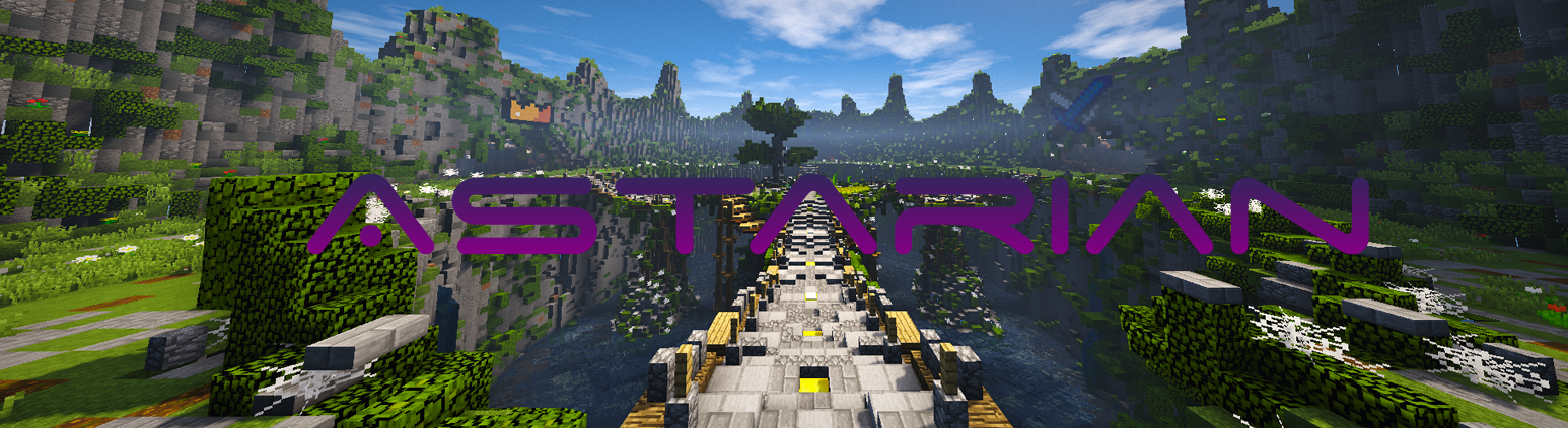 Bannière du serveur Minecraft Astarian