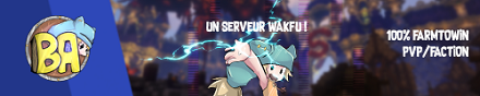 Bannière du serveur Minecraft Battle Adventure - Pvp/Faction Farm2Win