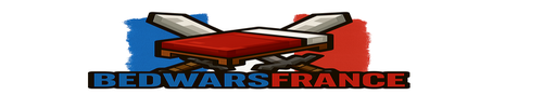 Bannière du serveur Minecraft BedWarsFrance