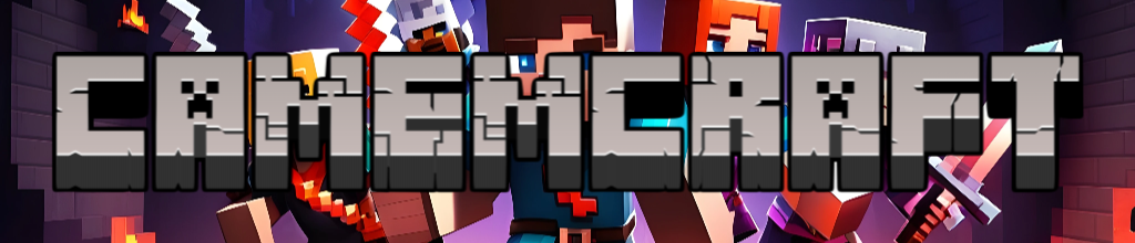 Bannière du serveur Minecraft camemcraft