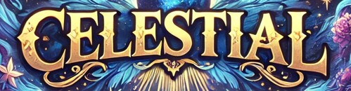 Bannière du serveur Minecraft CELESTIAL